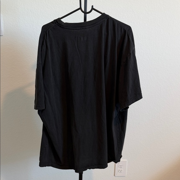 🌿 Champion Black Tee with Red and White Logo - Picture 4 of 4